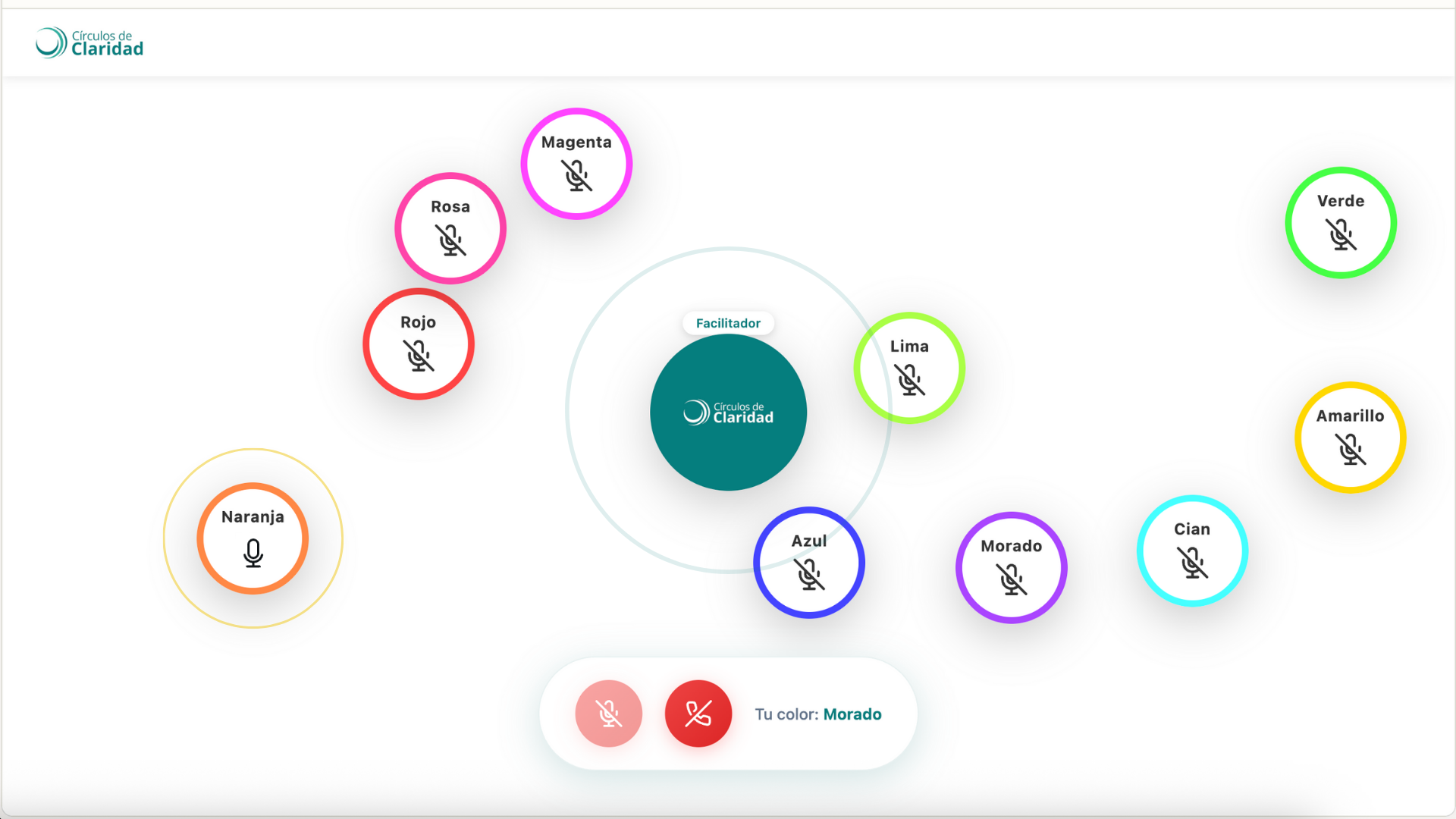 Plataforma de sesión